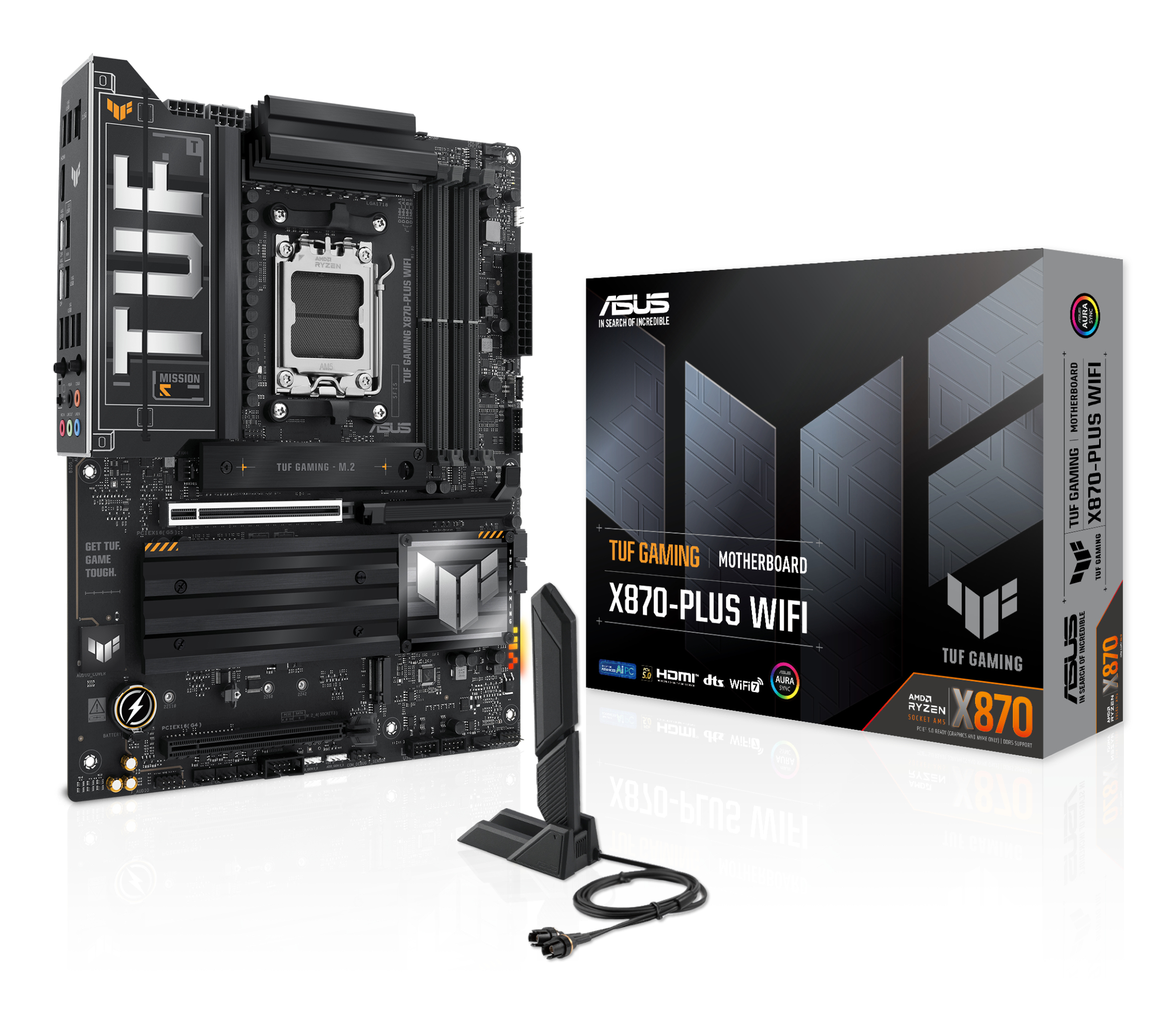 ASUS TUF GAMING X870-PLUS WIFI AMD X870 Socket AM5 ATX
