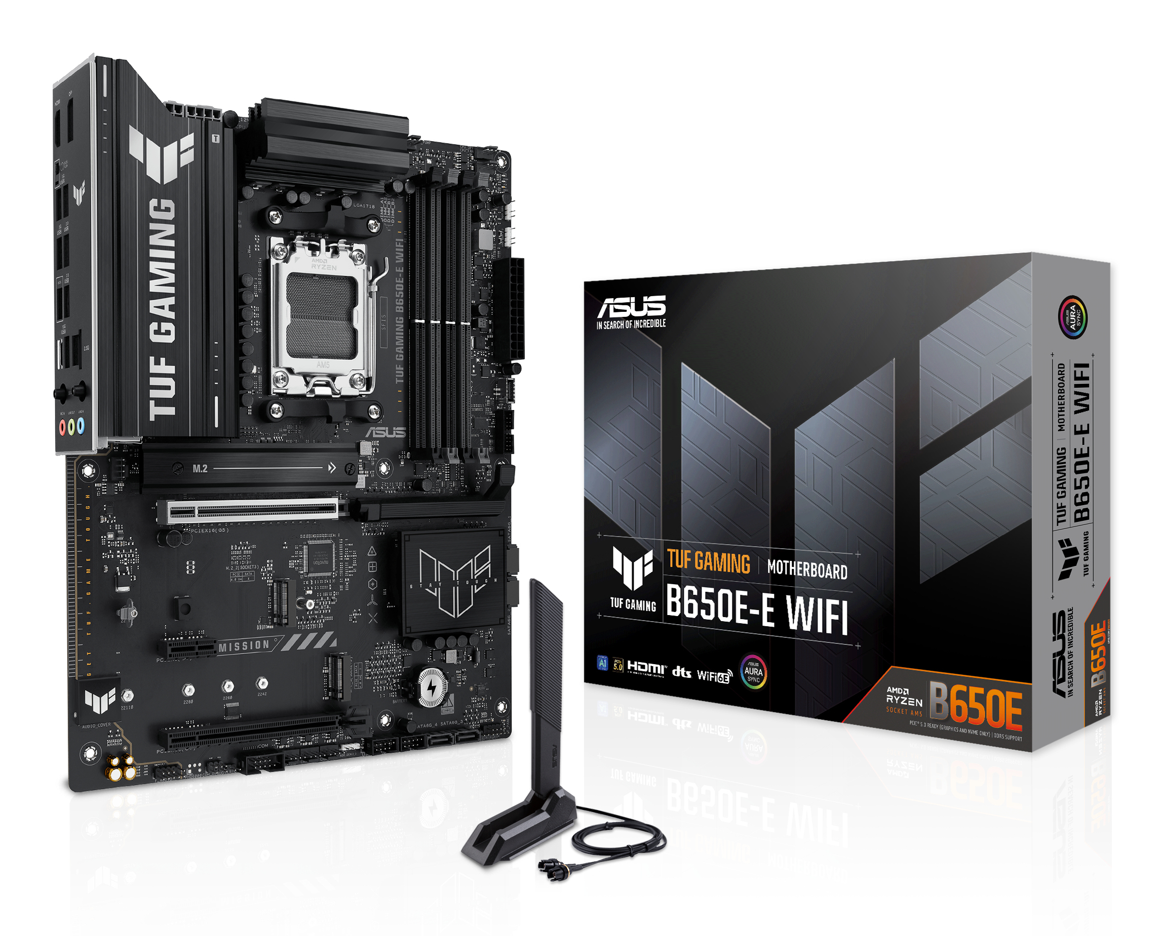 ASUS TUF GAMING B650E-E WIFI AMD B650 Socket AM5 ATX