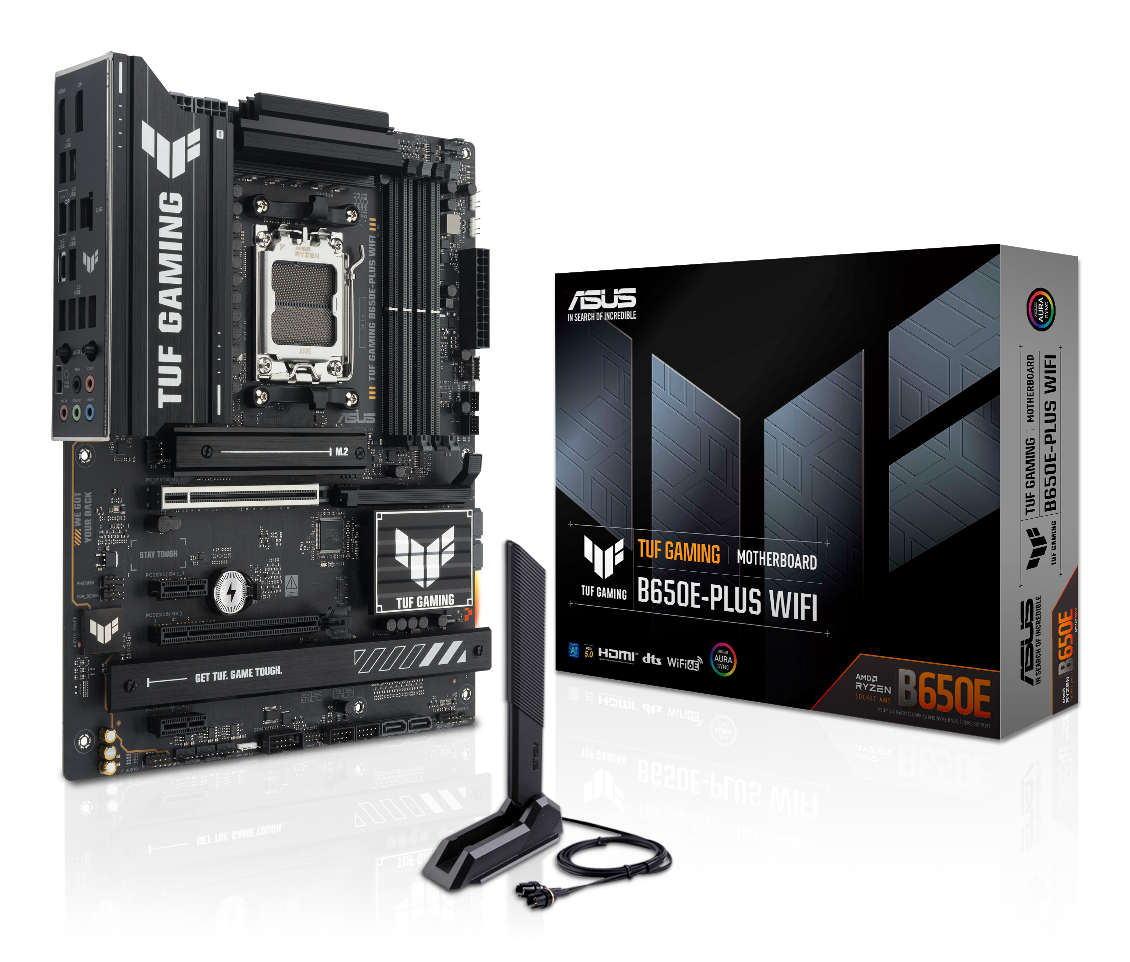 ASUS TUF GAMING B650E-PLUS WIFI AMD B650 Socket AM5 ATX