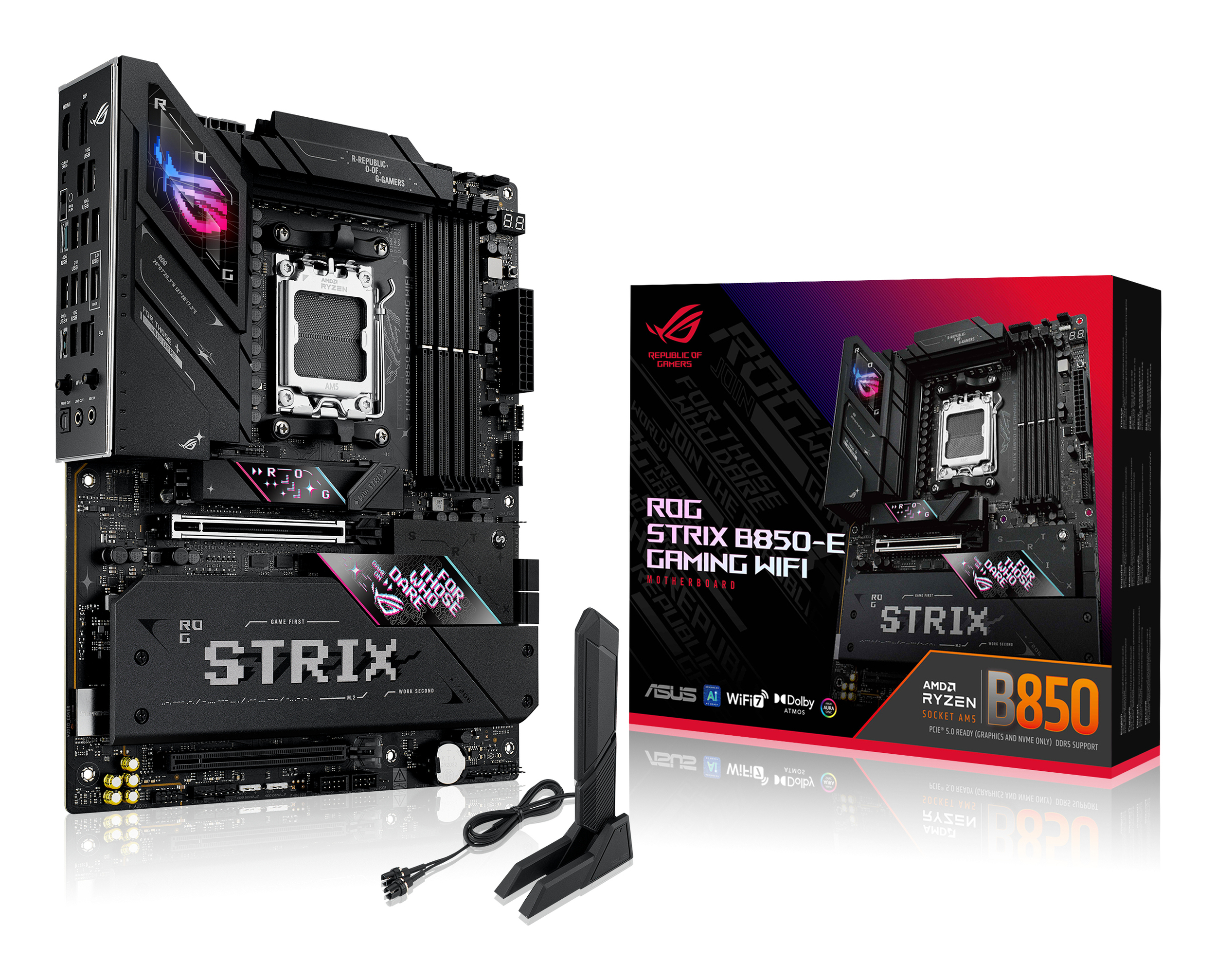 ASUS ROG STRIX B850-E GAMING WIFI AMD B850 Socket AM5 ATX