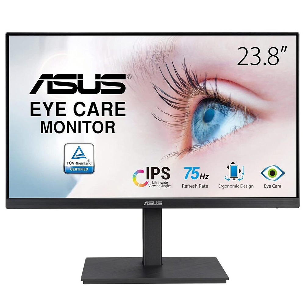 ASUS VA24EQSB Monitor PC 60,5 cm (23.8") 1920 x 1080 Pixel Full HD LED Nero