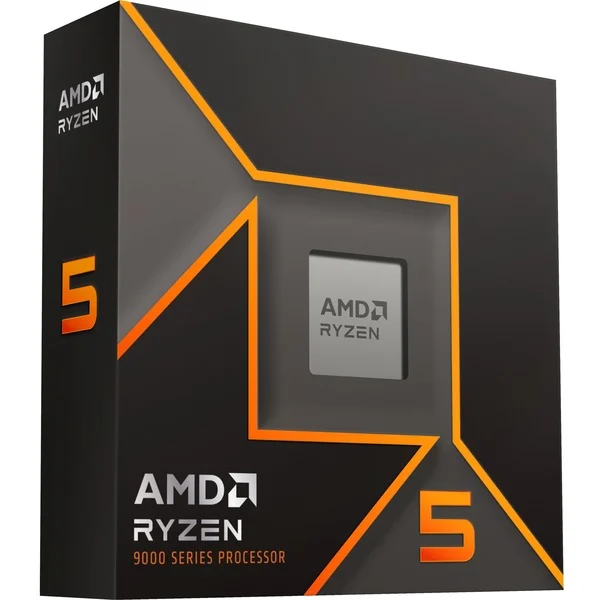 AMD CPU RYZEN 5, 9600X, AM5,  6 CORE 38MB CACHE BOX WOF