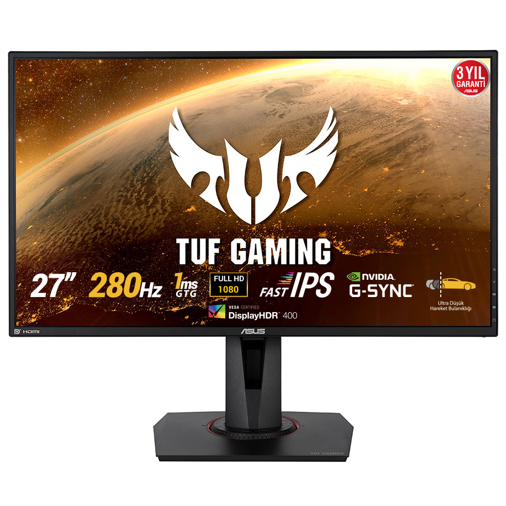 ASUS TUF Gaming VG279QM Monitor PC 68,6 cm (27") 1920 x 1080 Pixel Full HD Nero