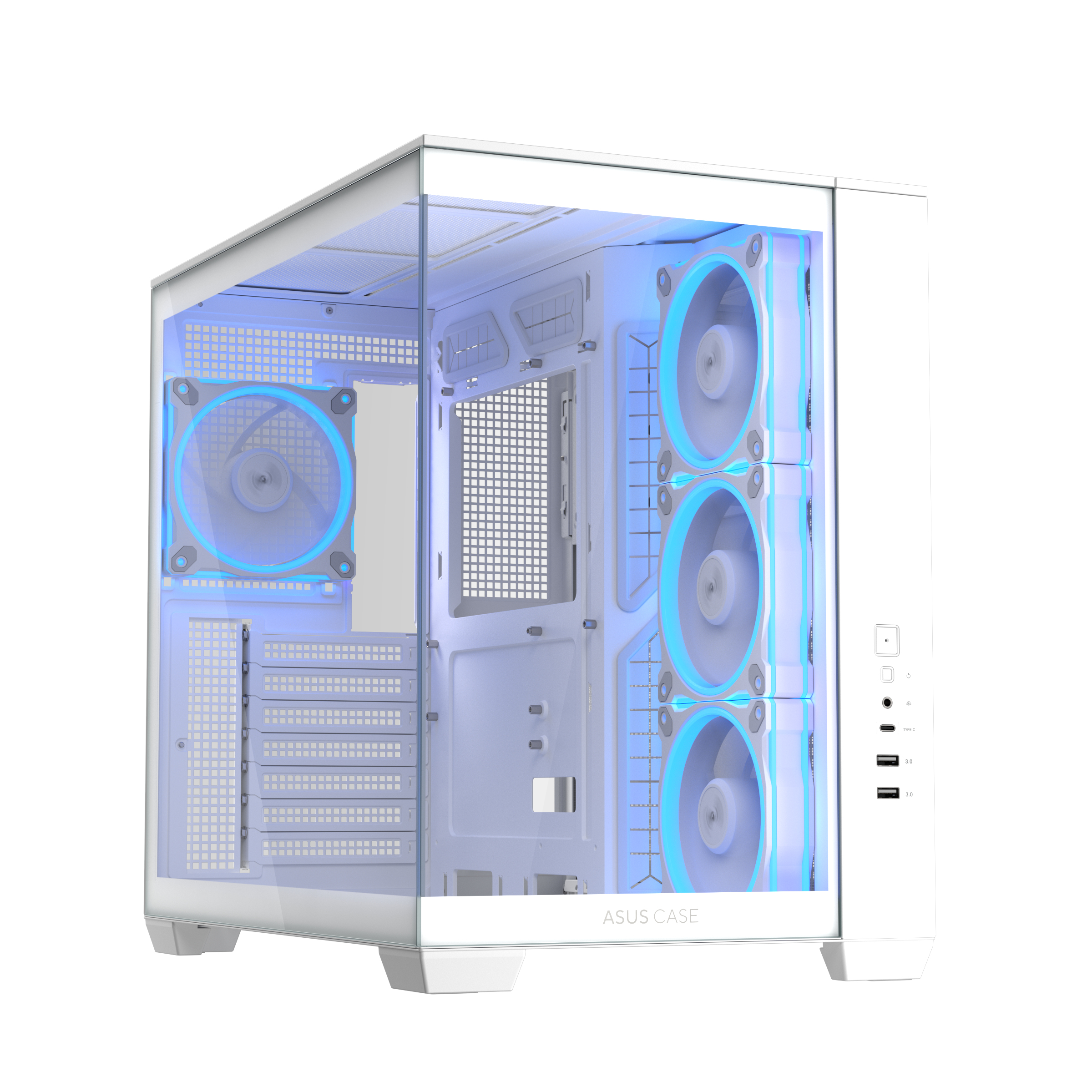 ASUS CASE A32 PLUS ARGB, BIANCO